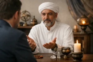 كيف تختار شيخ روحاني مضمون بصدق